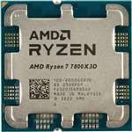 AMD Ryzen 7 7800X3D (8C/16T @4.2GHz) AM5 - CeX (IE): - Buy, Sell
